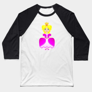 Carttoon princess Baseball T-Shirt